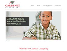 Tablet Screenshot of cardenioconsulting.com